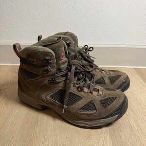 Vasque Breeze III GTX Hiking Boots Mens‎ 11.5 Brown Waterproof Vibram Gore-Tex